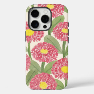 Daisy watercolor Floral pattern iPhone 16 Pro Case