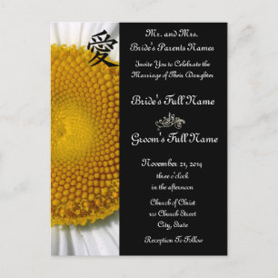 Daisy Wedding Invitations and Favours