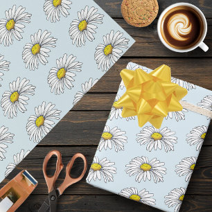 Daisy Wedding Wrapping Paper