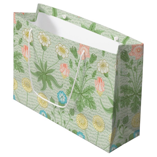 Daisy, William Morris Grand Sac Cadeau (Devant Angle)