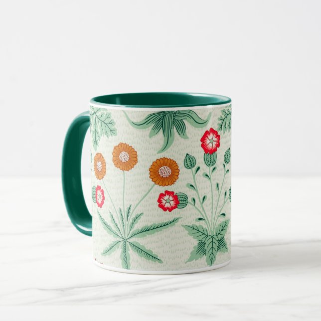 Daisy, William Morris Mug (Front Left)