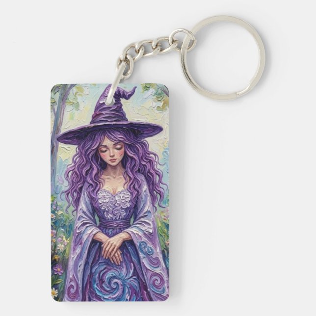 DaisyDreamWitch Keychain (Back)