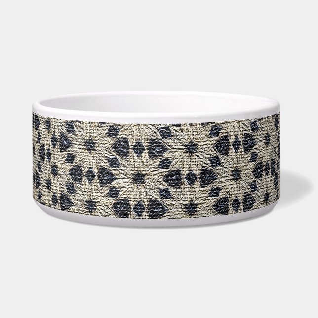 Daisys Blue Faux Burlap  (Front)