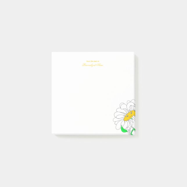 Daisy's Delight Post-it Notes (Front)