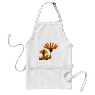 Daisy's on a White Background Standard Apron