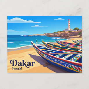 Dakar Senegal Postcard