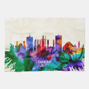 Dakar Skyline Kitchen Towel