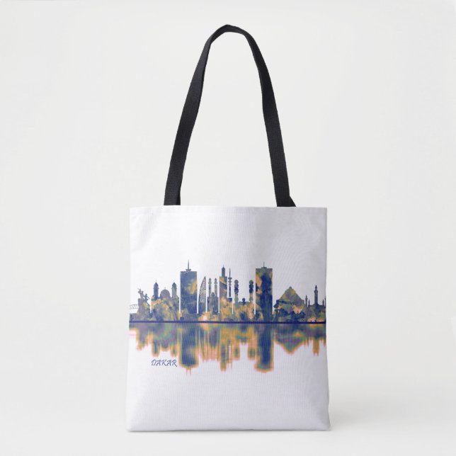 Dakar Skyline Tote Bag (Front)