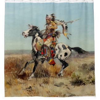“Dakota Chief” Western Art by Charles M Russell