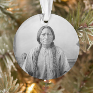 Dakota Leader assis Bull Amérindien