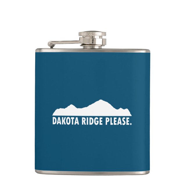 Dakota Ridge Please Hip Flask (Front)
