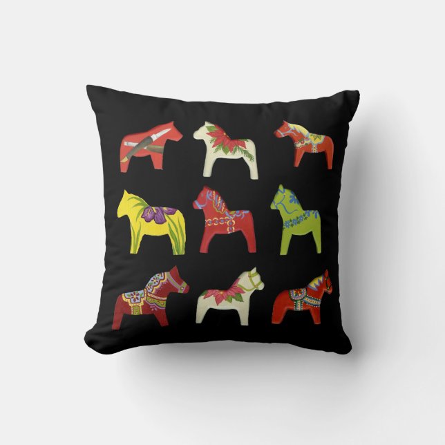 Dala Art Exhibit Pillow (Front)