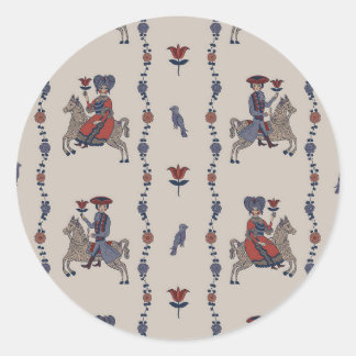 Dala B - Stickers ronds pour la papeterie