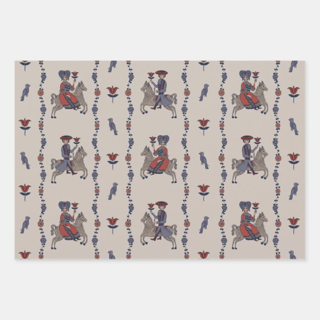 Dala B - Wrapping paper (Front)