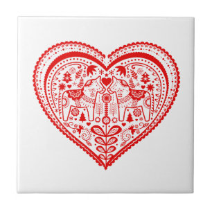 Dala Heart Tile