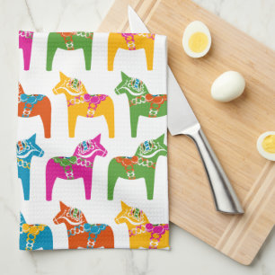 Dala Horse American Mojo Kitchen Towel