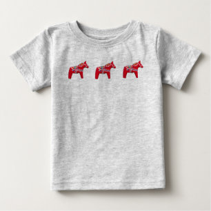 Dala Horse Baby Romper