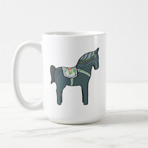 Dala horse coffee mug