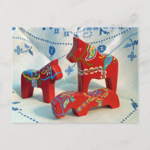 Dala Horse Collectors Post Card