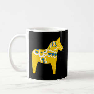 Dala Horse Dalarna Swedish Sweden Sverige Coffee Mug
