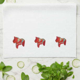 Dala Horse Kitchen Towel