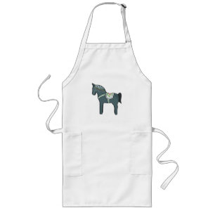 Dala horse long apron