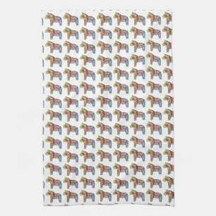 Dala Horse serviette de cuisine