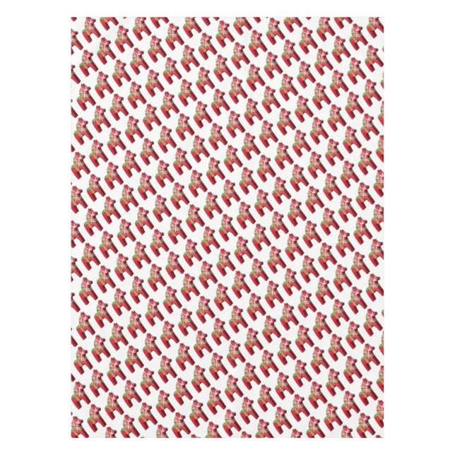 Dala Horse Tablecloth (Front)
