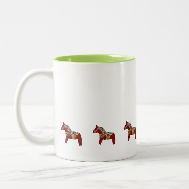 Dala Horses Mug (Left)
