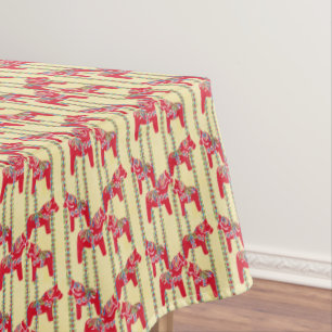 Dala Horses Tablecloth