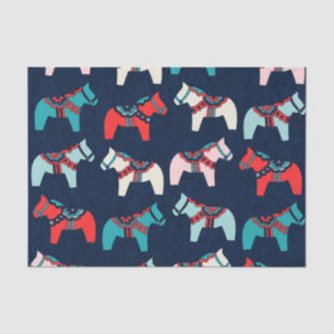 Dala Horses Tissue Paper