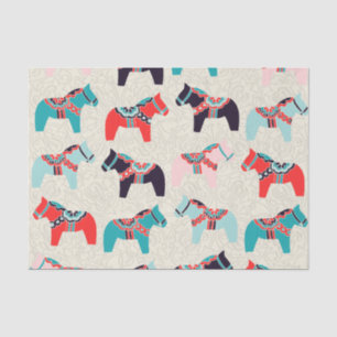 Dala Horses Tissue Paper