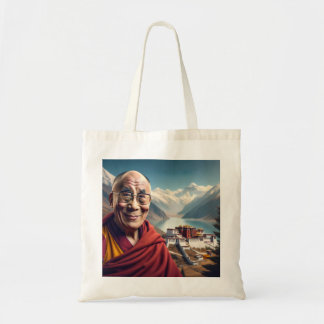 Dalai Lama Famous Travel Quote Tote Bag