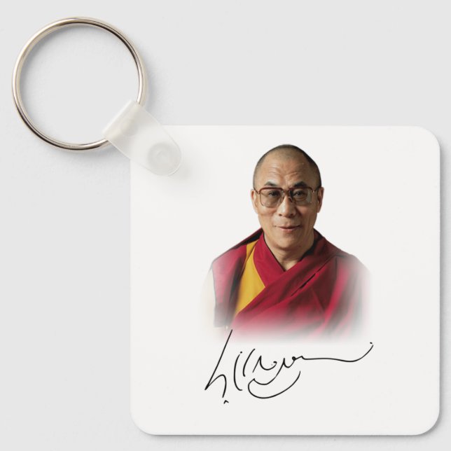 Dalai Lama Keychain (Front)