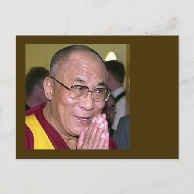 Dalai Lama Postcard (Front)