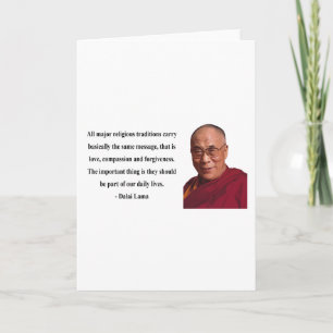 dalai lama quote 12b card