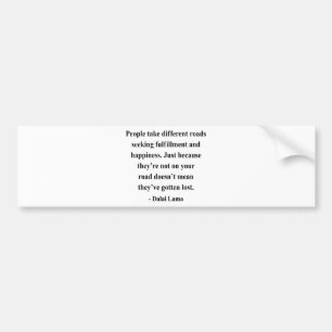 dalai lama quote 1a bumper sticker