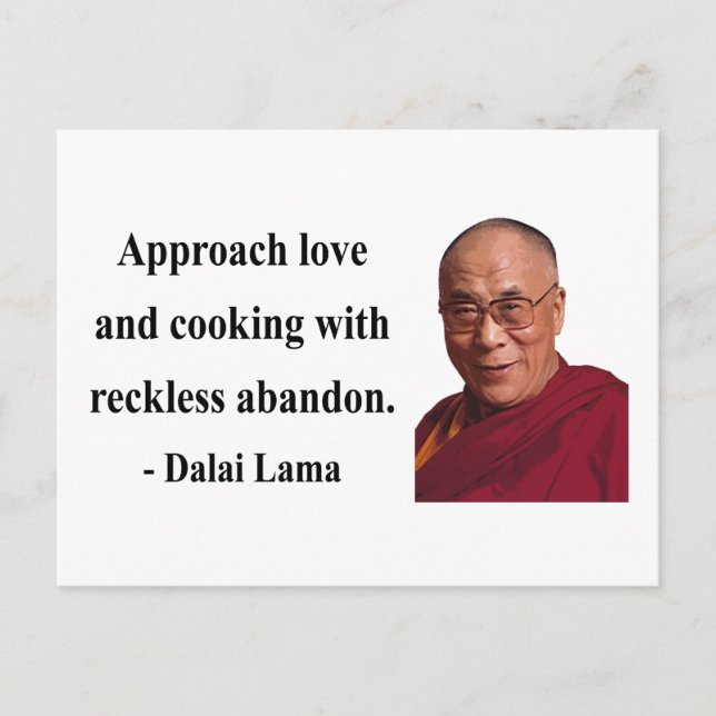 dalai lama quote 3b postcard (Front)