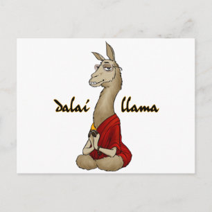 Dalai Llama Postcard