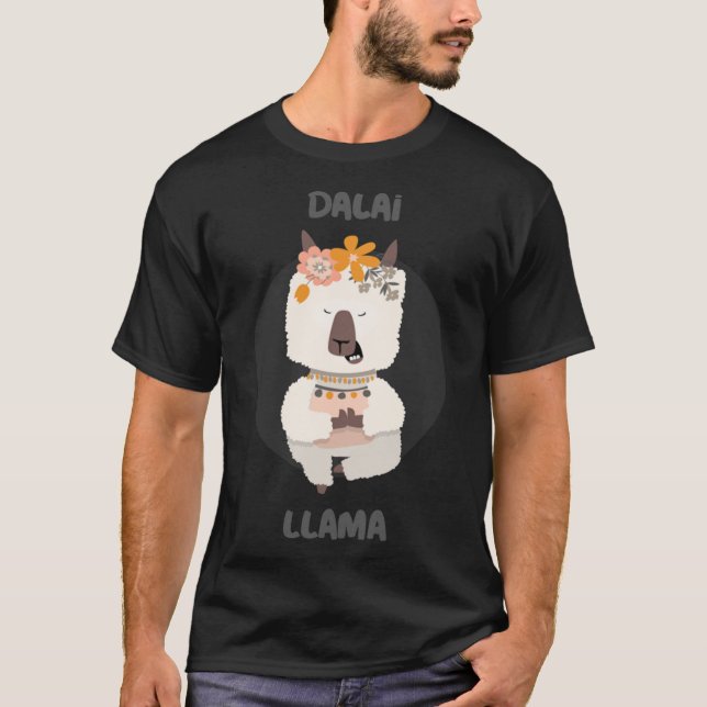 Dalai Llama T-shirt Design Classic T-Shirt (Front)