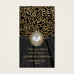 Dalarian Wedding Favour Tag