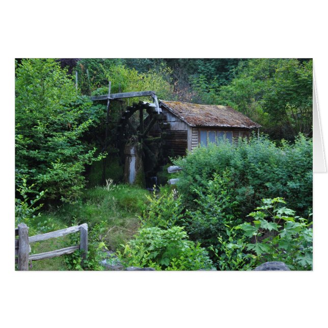 Dalby Waterwheel sur l'autoroute 106, WA (Devant horizontal)