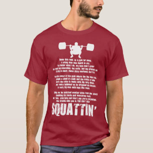 Dale Clark Squat Poem Apparel T-Shirt