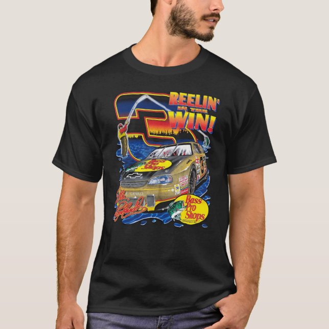 Dale Earnhardt Reelin In The Win  Essential T-Shir T-Shirt (Front)
