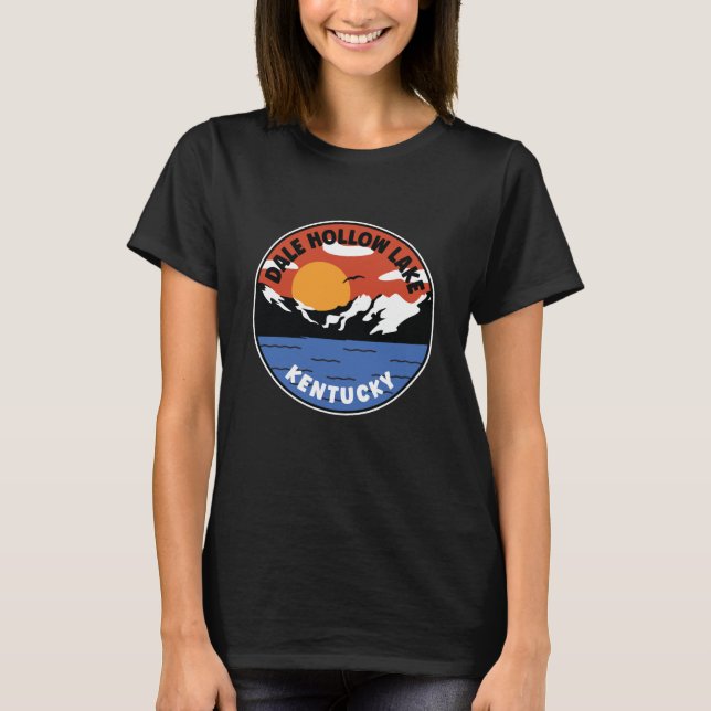 Dale Hollow Lake Kentucky Sunset T-Shirt (Front)