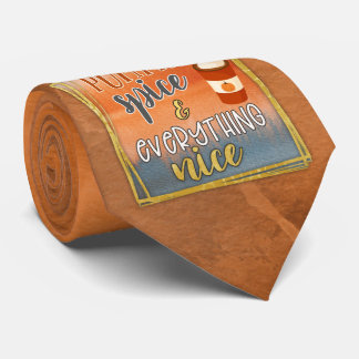 Dale Pumpkin Spice & Everything Nice Neck Tie     