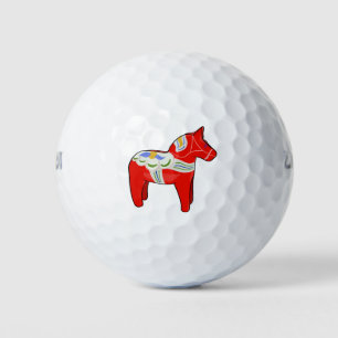 Dalecarlian horse golf balls