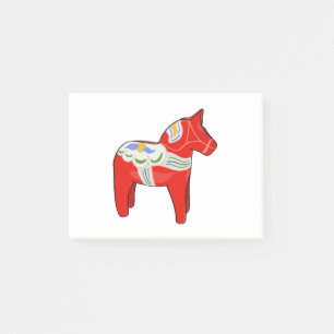 Dalecarlian horse post-it notes