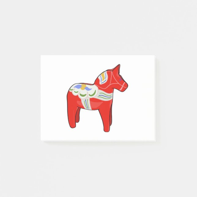 Dalecarlian horse post-it notes (Front)