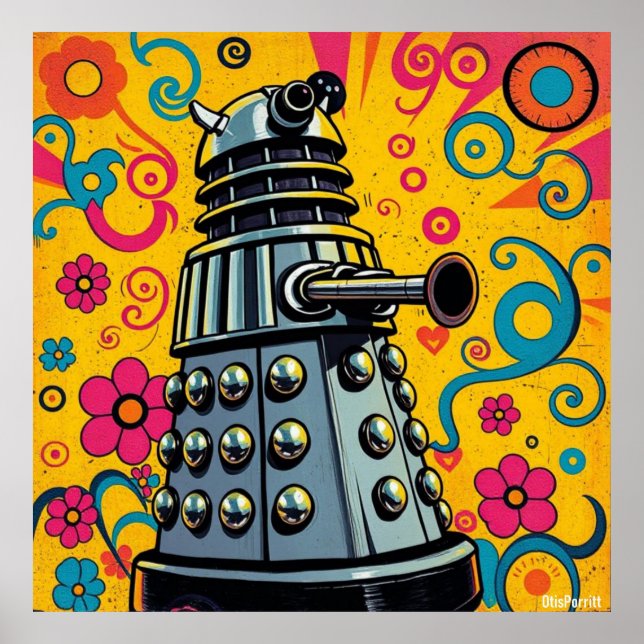 DALEKS OF LOVE-6 POSTER (Front)